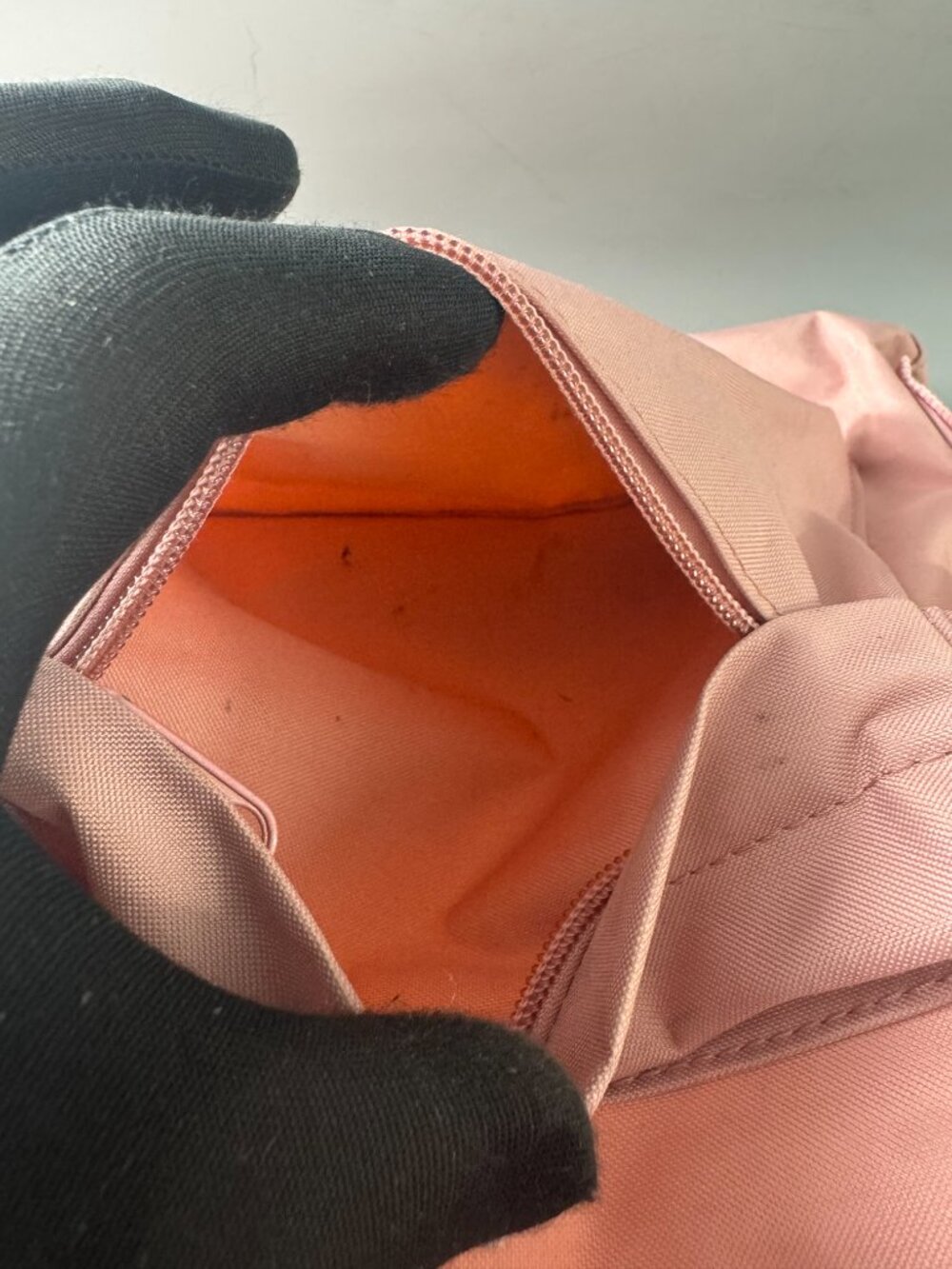 The Fjallraven Kanken Backpack in Pink Air Blue - Picture 8 of 13